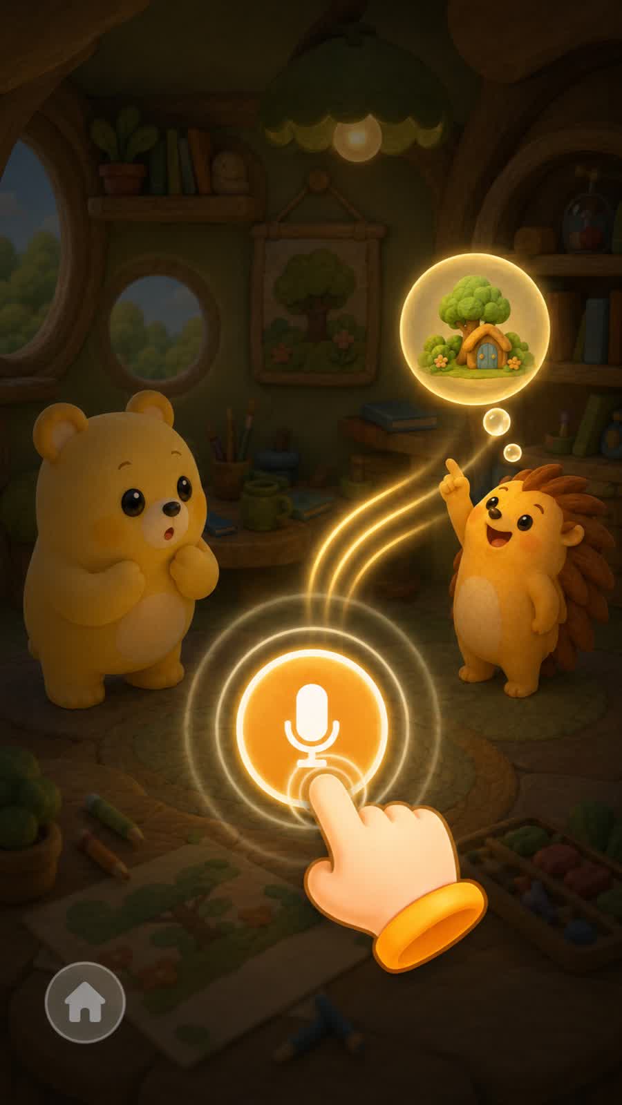 用声音讲出故事想法